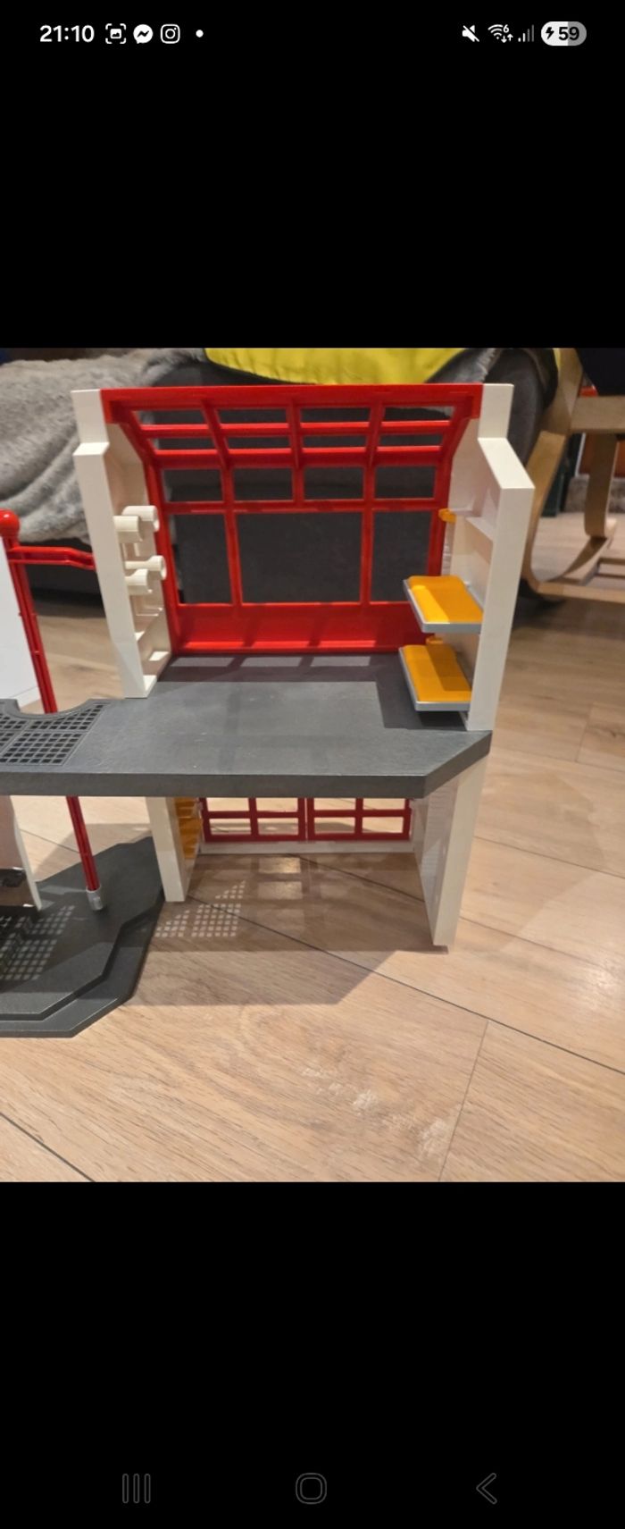 Caserne pompier playmobil 5361 - photo numéro 2