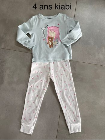 Pyjama 4 ans Kiabi 