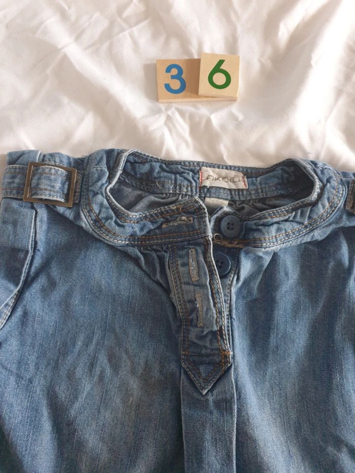 Robe en jean Okaidi 3 ans - photo numéro 2