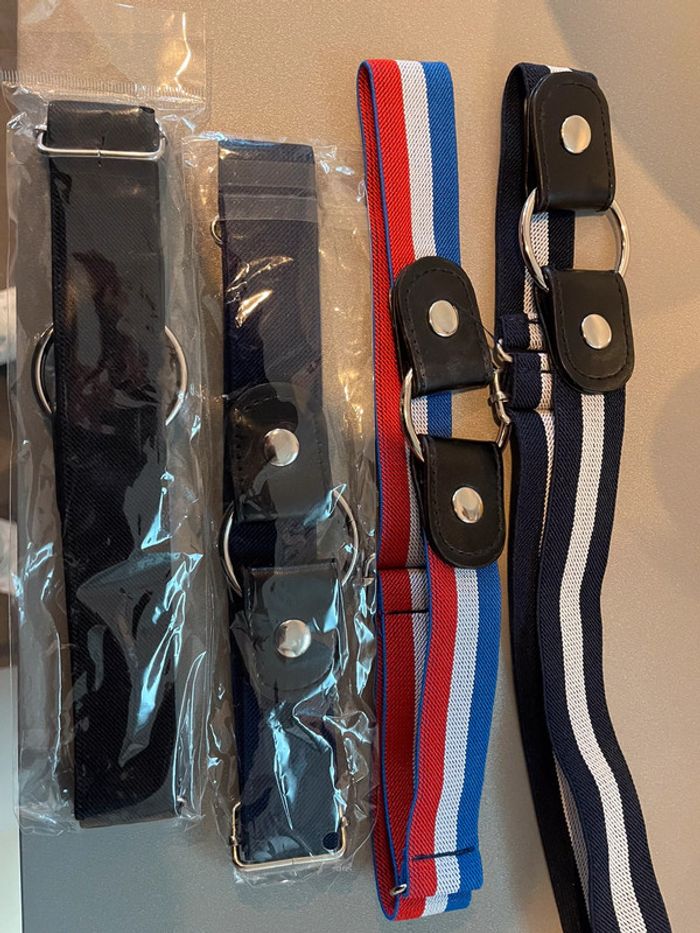 Lot ceintures flexible