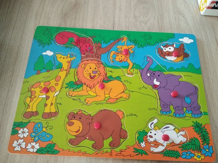 Lot puzzle à encastrer - photo numéro 2