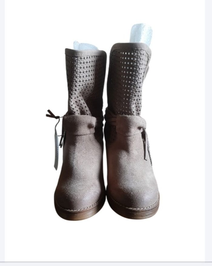 Bottines beige 39 MTNG