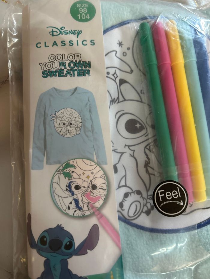 Pull stich à colorier 3/4 ans - photo numéro 3