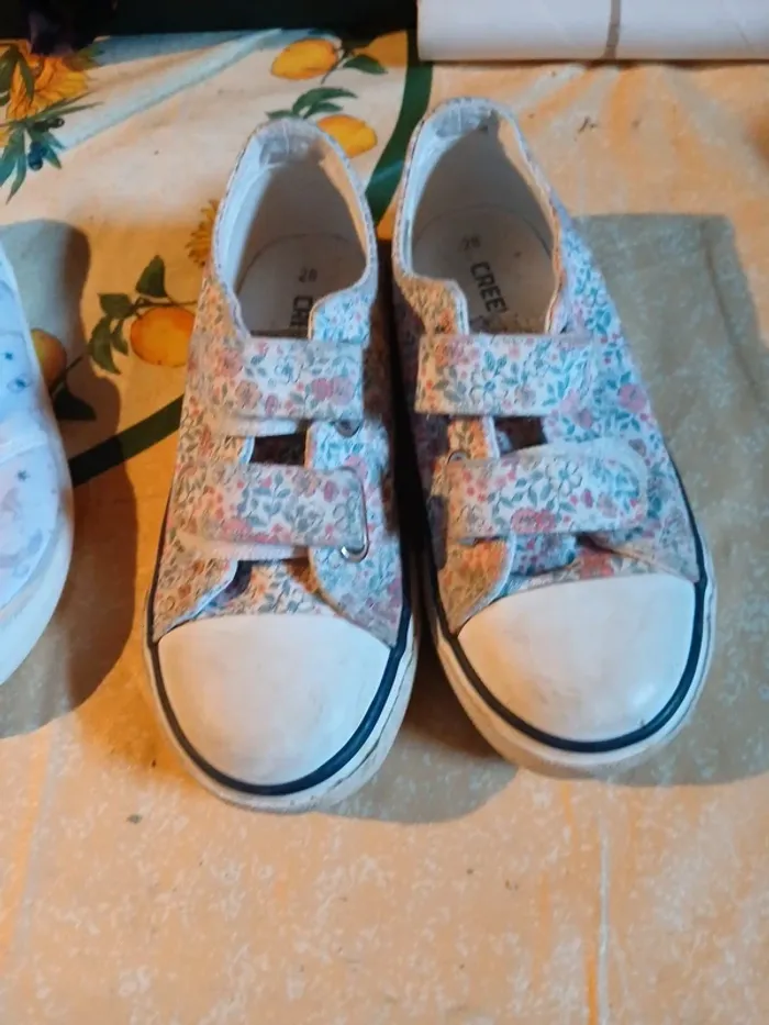 Lot de 3 paires basket fille t 28 - photo numéro 4