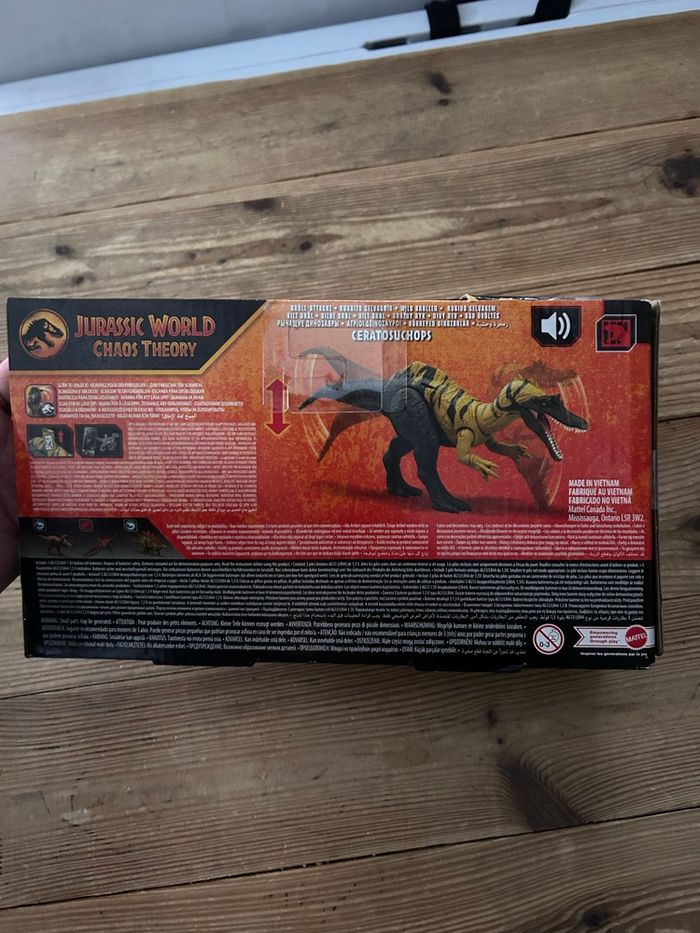 Jouet Jurassic World – Chaos Theory Dinosaure Ceratosuchops – Mouvements & Bruitages - photo numéro 3