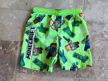 Maillot / Short de Bain Minecraft Taille 11-12 ans