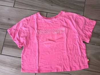 Tee-shirts Crop top rose Teddy Smith L