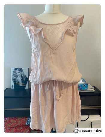 Robe rose pâle Leciel - Naf Naf