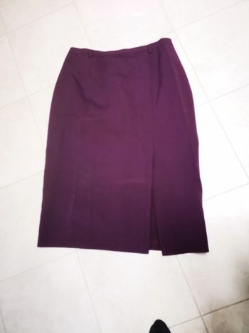 Jupe longue violet