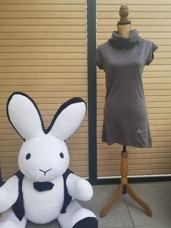 Tunique grise taille 40 jennyfer