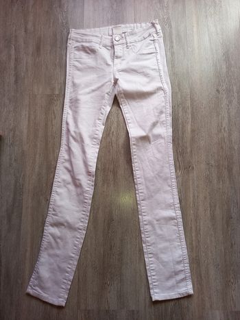 jeans skinny blanc élasthane H&M taille 36