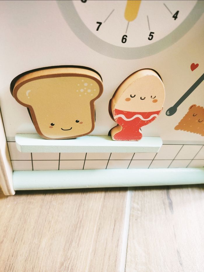 🍳Jouet d'imitation - Cuisine/ Cube multi activités en bois - marque Vertbaudet - photo numéro 7