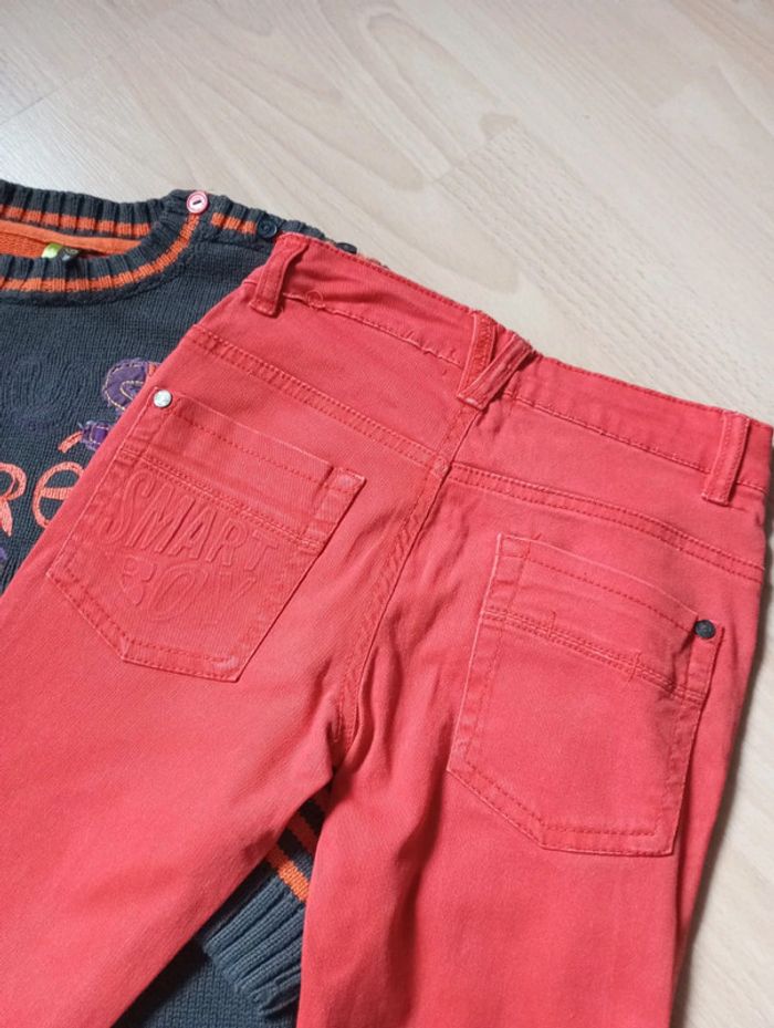 Ensemble jeans et pull 7/ 8 ans 🍀 Orchestra 🍀 très bon état - photo numéro 11