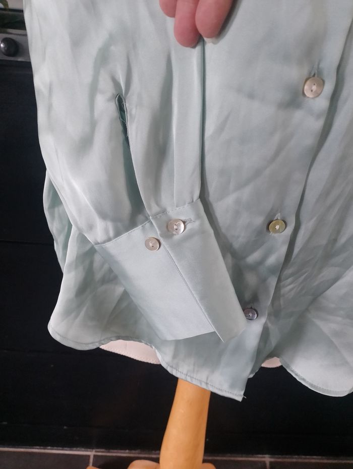 Chemisier manches longues Zara - photo numéro 4