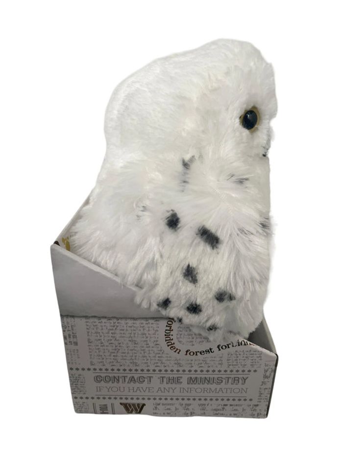 Peluche Harry Potter chouette Hedwig 29 cm The Noble Collection neuf - photo numéro 3