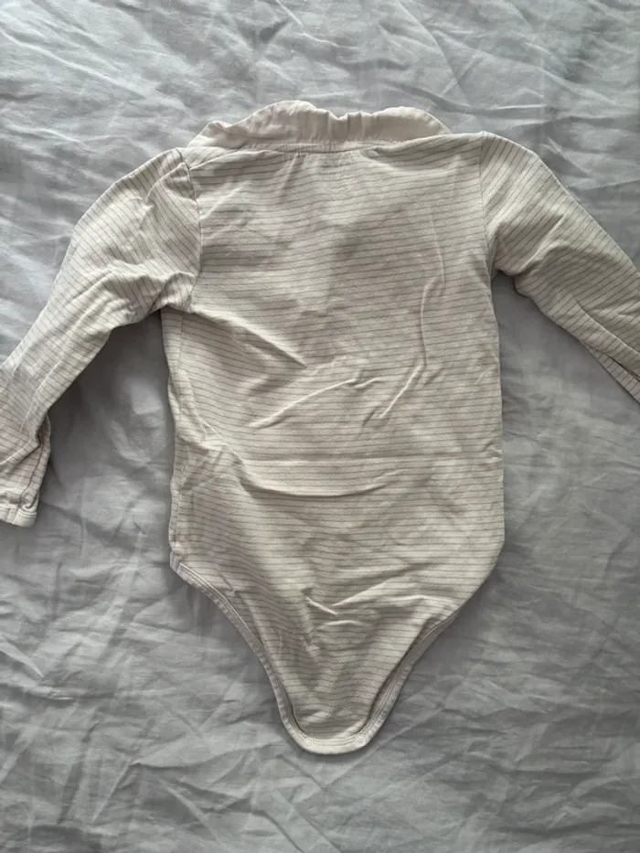 Body col polo rayé 36 mois Kiabi - photo numéro 6