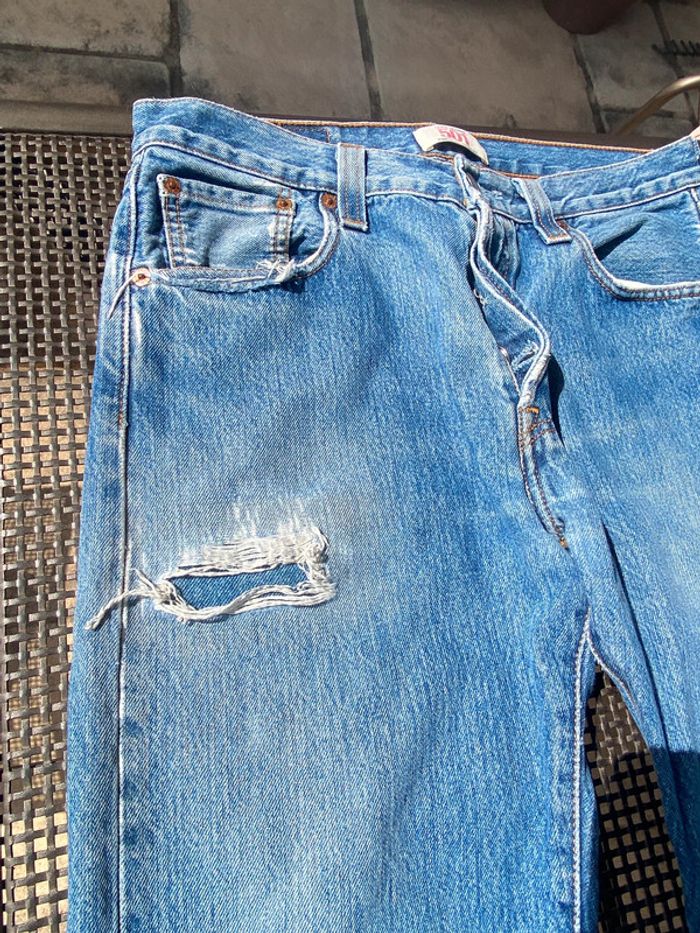 Beau Jean bleu used Levis 501 w30 l 30 - photo numéro 8