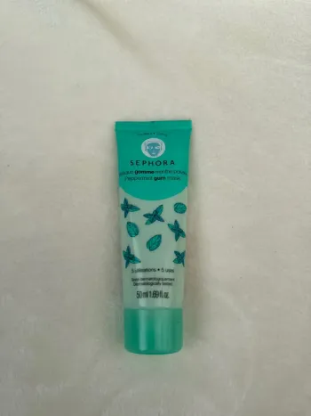 Masque gomme menthe poivrée Sephora Peppermint gum mask