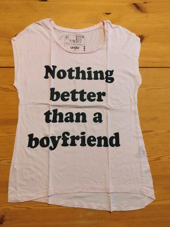 Tee-shirt rose pâle