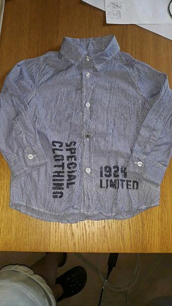 Chemise tape à l'œil garçon 5 ans 110 cm