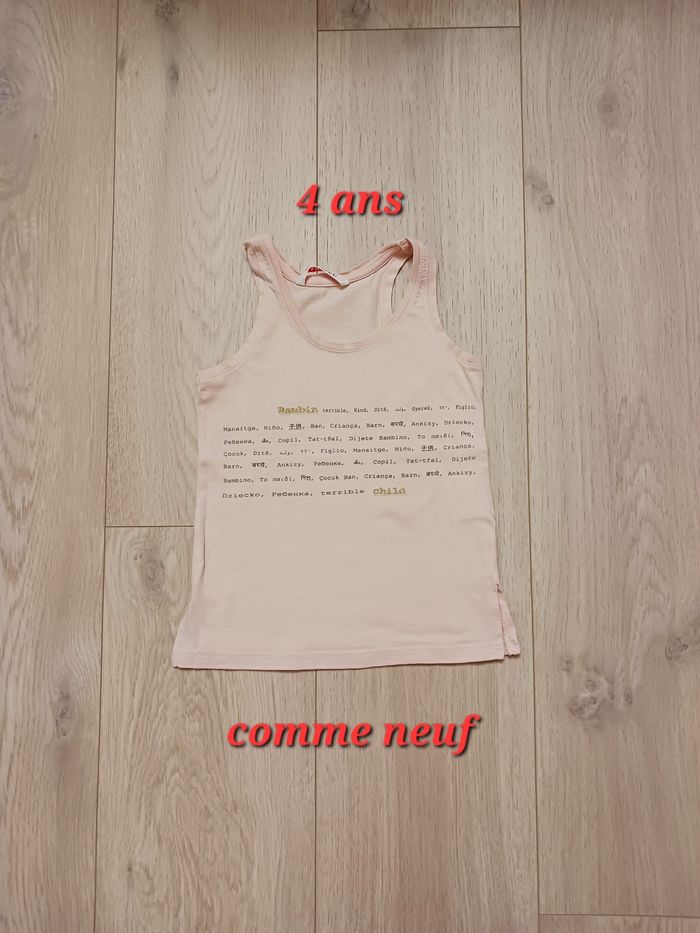 T-shirt marcel Camaïeu 4 ans