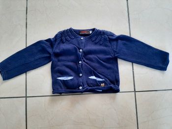 Gilet fille 18 mois