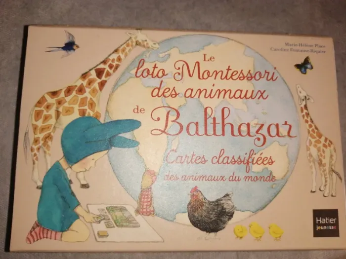 Le loto Montessori des animaux