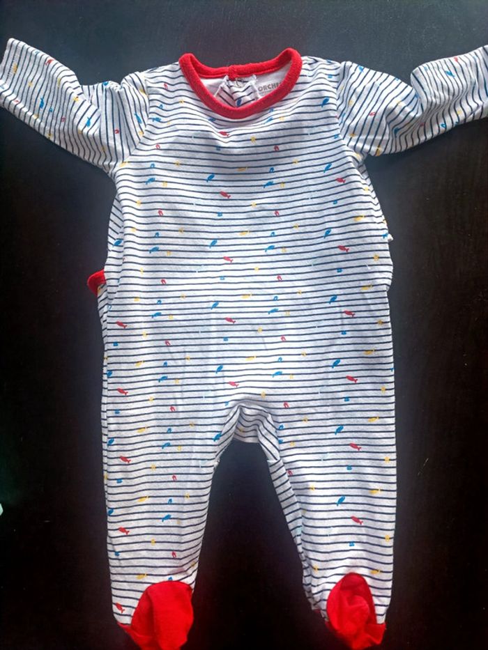 Lot 4 pyjamas légers 6 mois - photo numéro 6