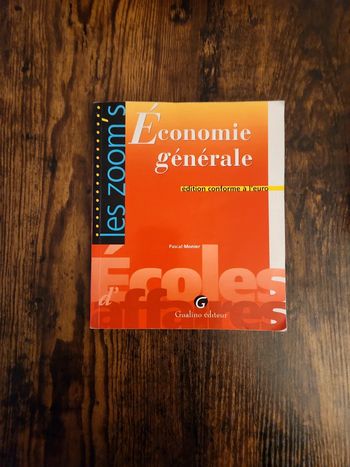 Livre : économie générale