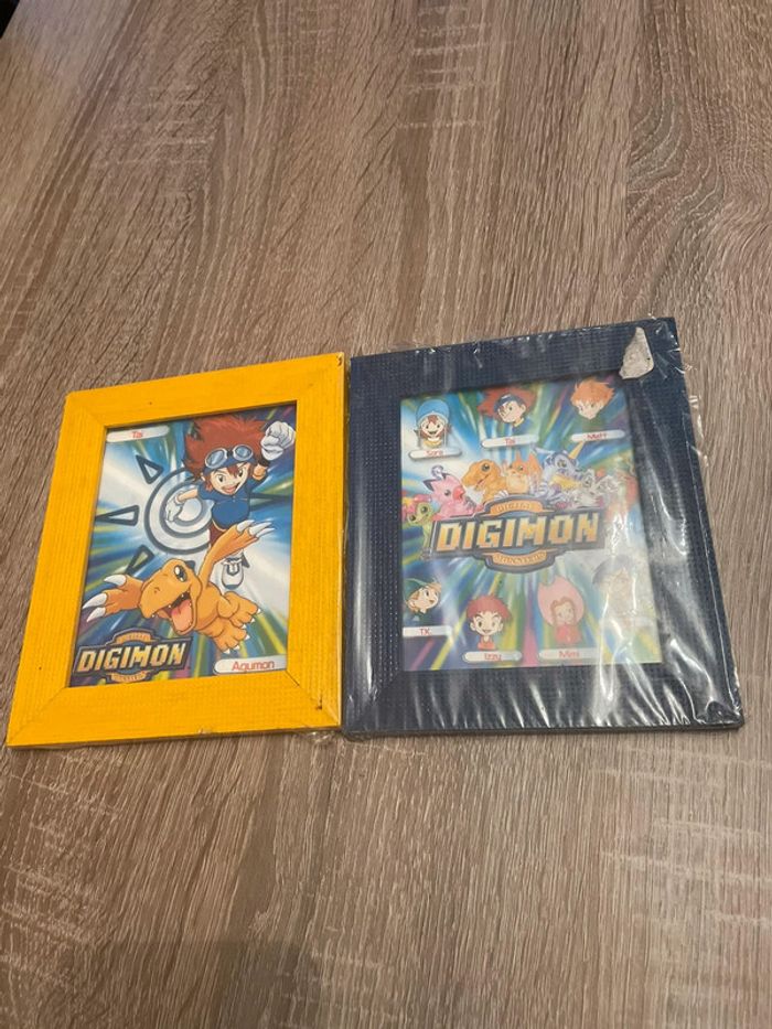 Lot de deux cadres 🥰 digimon neuf sous blister