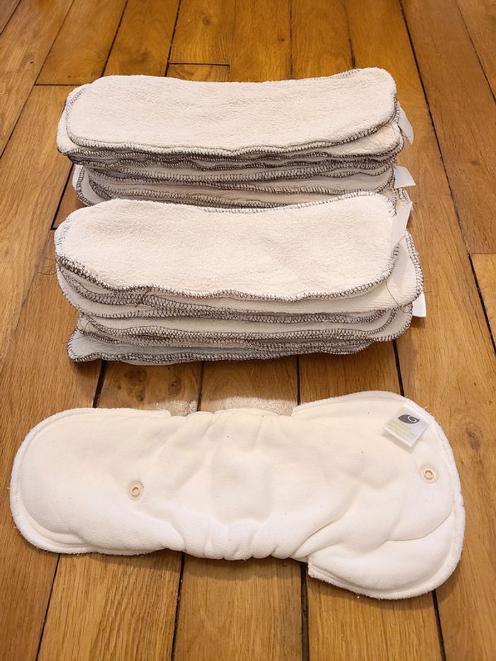 Lot de surcouches lavables et boosters - photo numéro 5