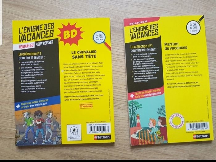 Lot de 2 livres jeu : 1 roman + 1 BD - photo numéro 4