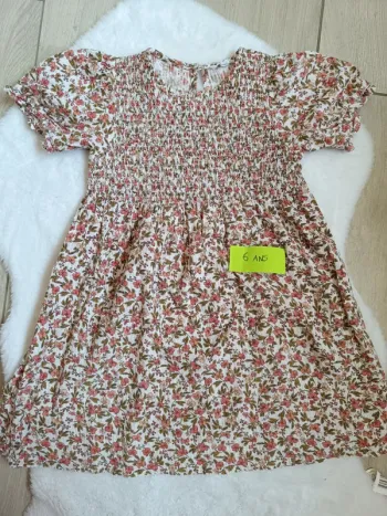 Robe  fleurie fille