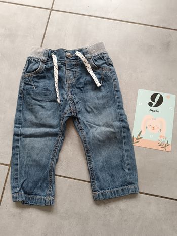 Jeans bébé garçon 9 mois