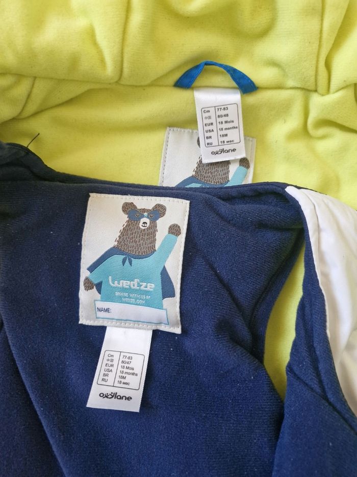 Combinaison de ski et mouffles - photo numéro 6