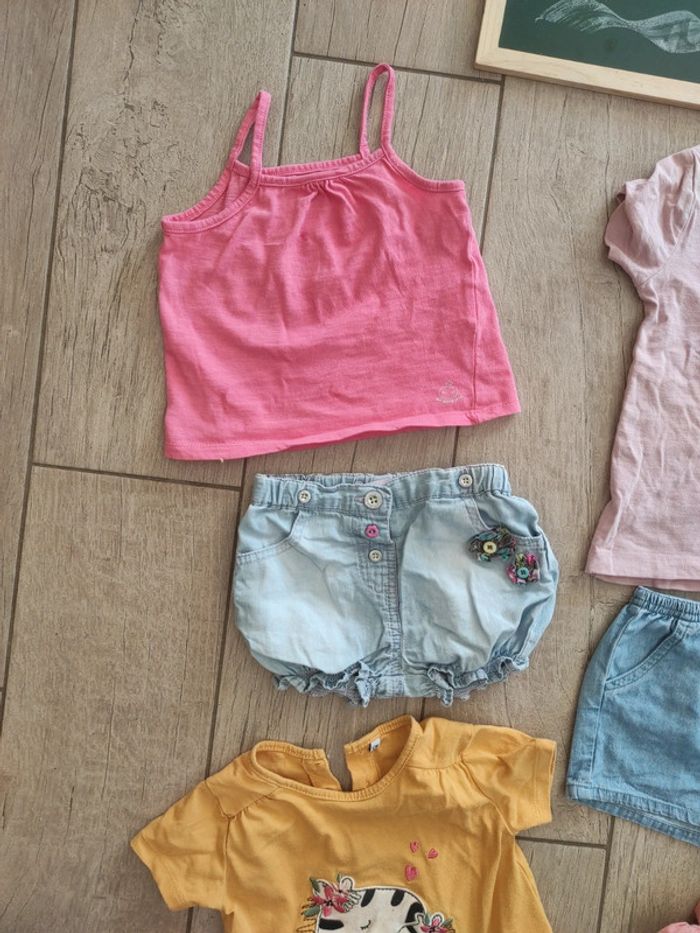 Lot vêtements été fille 12 mois - photo numéro 3