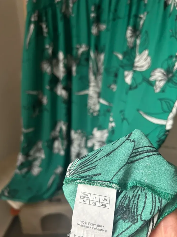 Robe longue Blancheporte fleurie - photo numéro 9