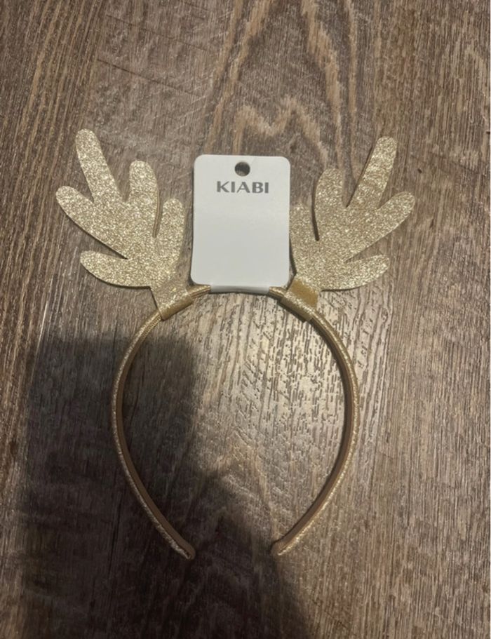 Serre tête cornes de rennes Noël