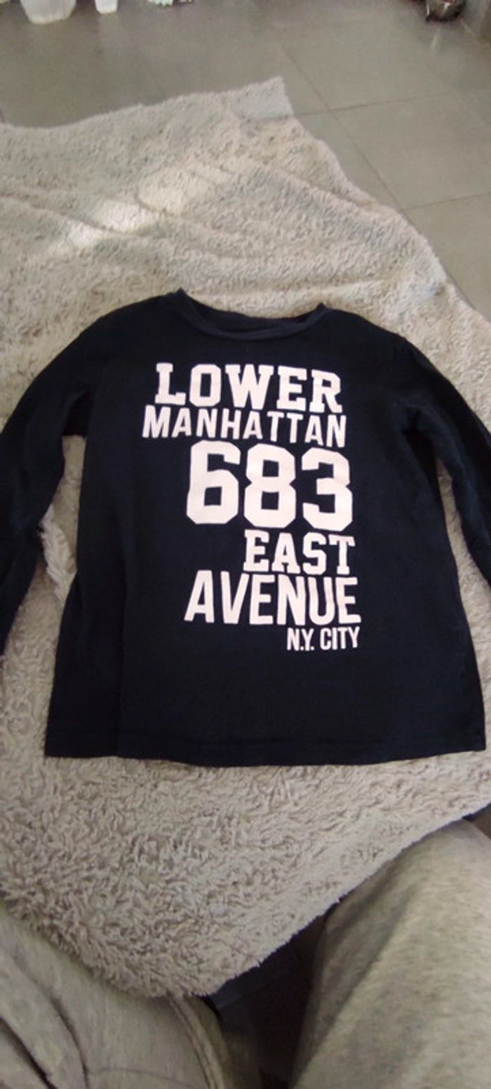 T shirt manches longues 3/4ans