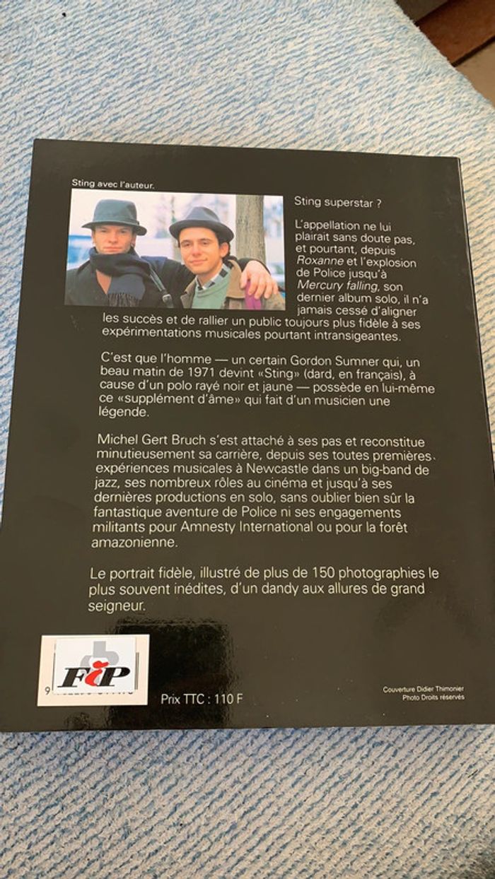 STING Enquête de Police / Michel Gert Bruch - photo numéro 2