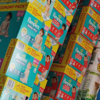 Couches/Pants ( Pampers) Taille 2 à 7 Babydry, Méga pack et Eco Pack