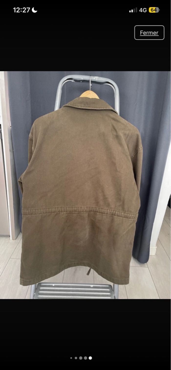 Veste jean kaki - photo numéro 5