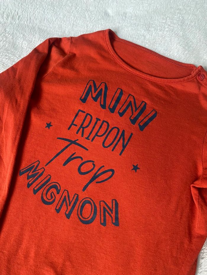 Tee-shirt manches longues garçon - photo numéro 3