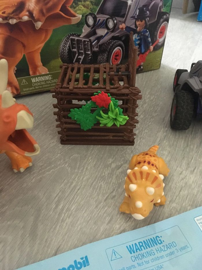 Playmobil 9434 the explorers quad et dinosaure jeu jouet enfant - photo numéro 4