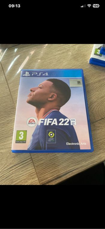Jeu PS4 fifa 22