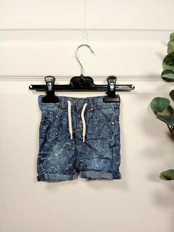 Short bébé garçon ORCHESTRA – 3 mois – Denim motifs