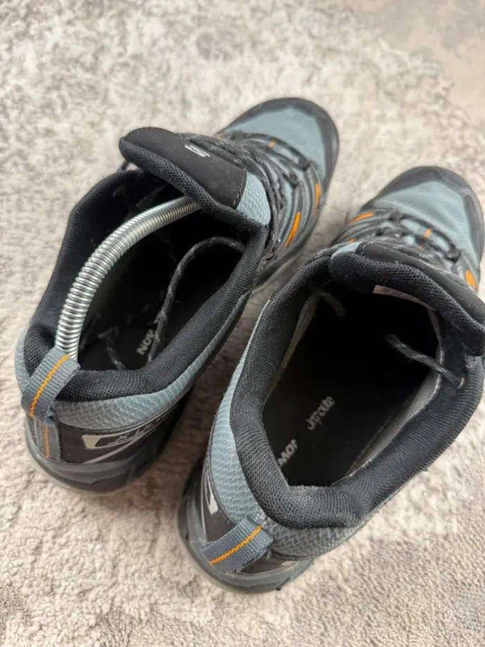 Salomon X Ultra Pioneer Gore-Tex - Black & Blue & Orange - photo numéro 17