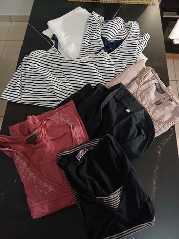 Lot de 7 vêtements de grossesse Été taille S 