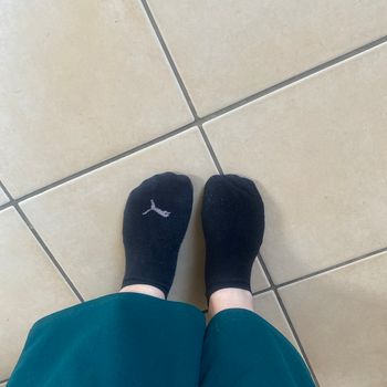 Chaussettes usagée