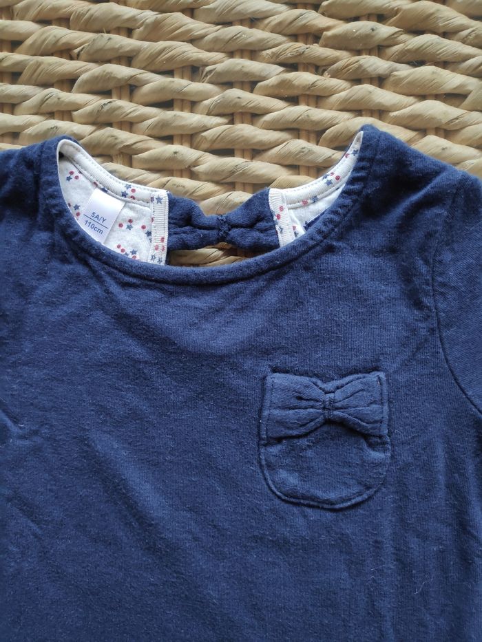 Haut bleu marine Okaïdi 4 ans - photo numéro 2